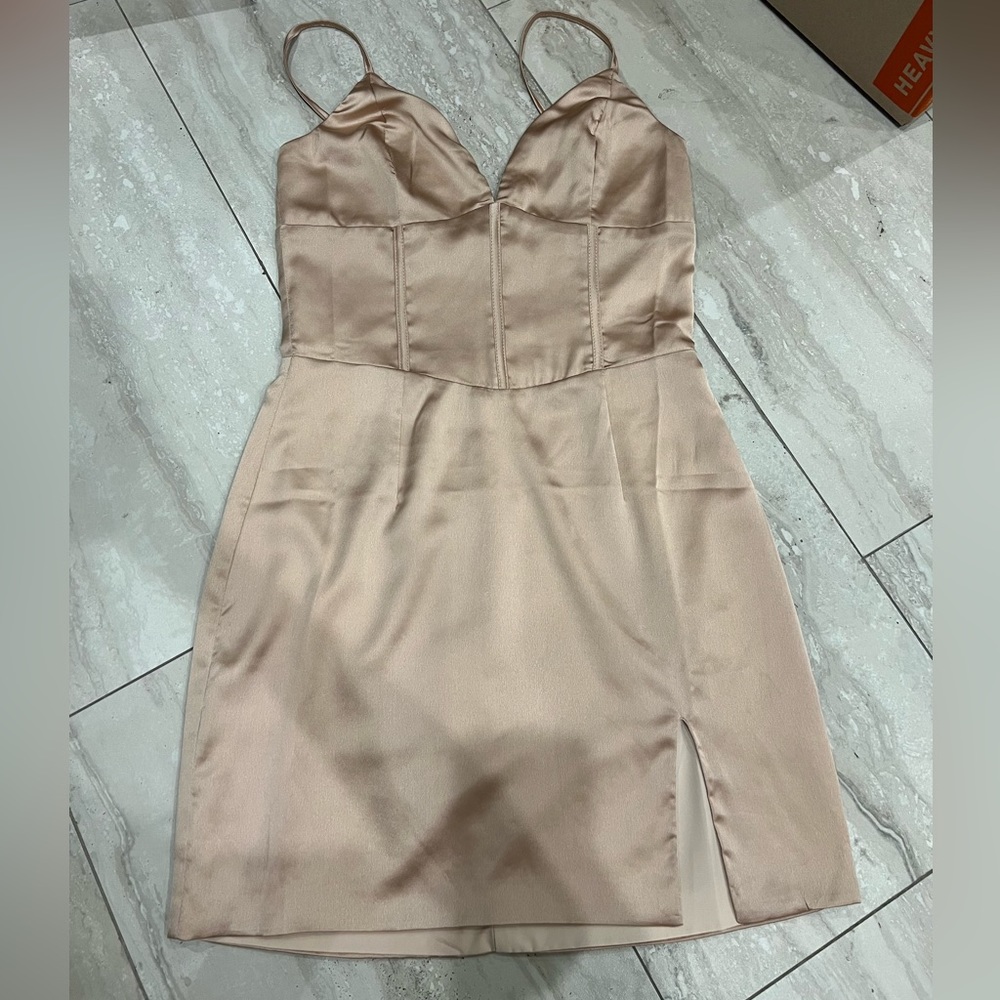 light pink tiger mist dress